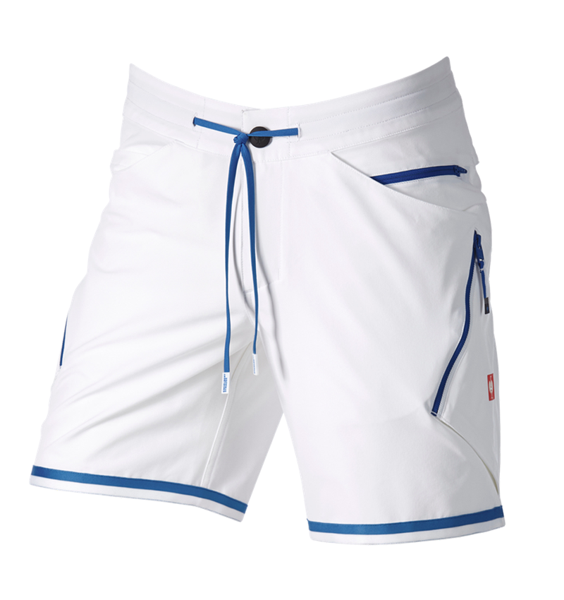 Thèmes: Short e.s.ambition + blanc/bleu gentiane 8