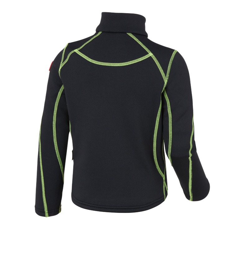 Cold: Funct.Troyer thermo stretch e.s.motion 2020 child. + black/high-vis yellow/high-vis orange 3