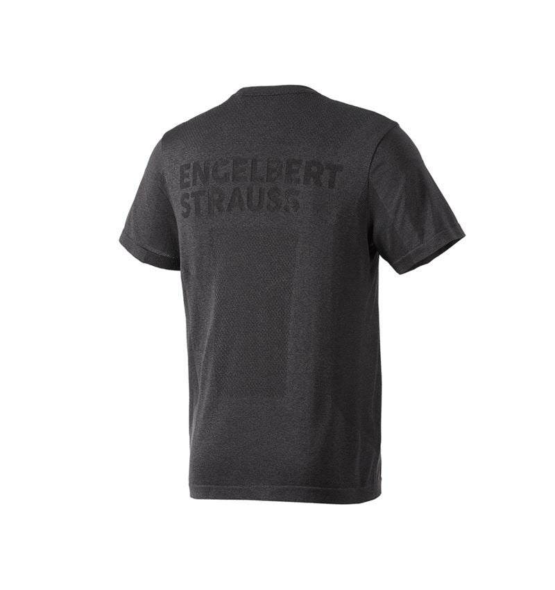 Topics: T-Shirt seamless e.s.trail + black melange 3