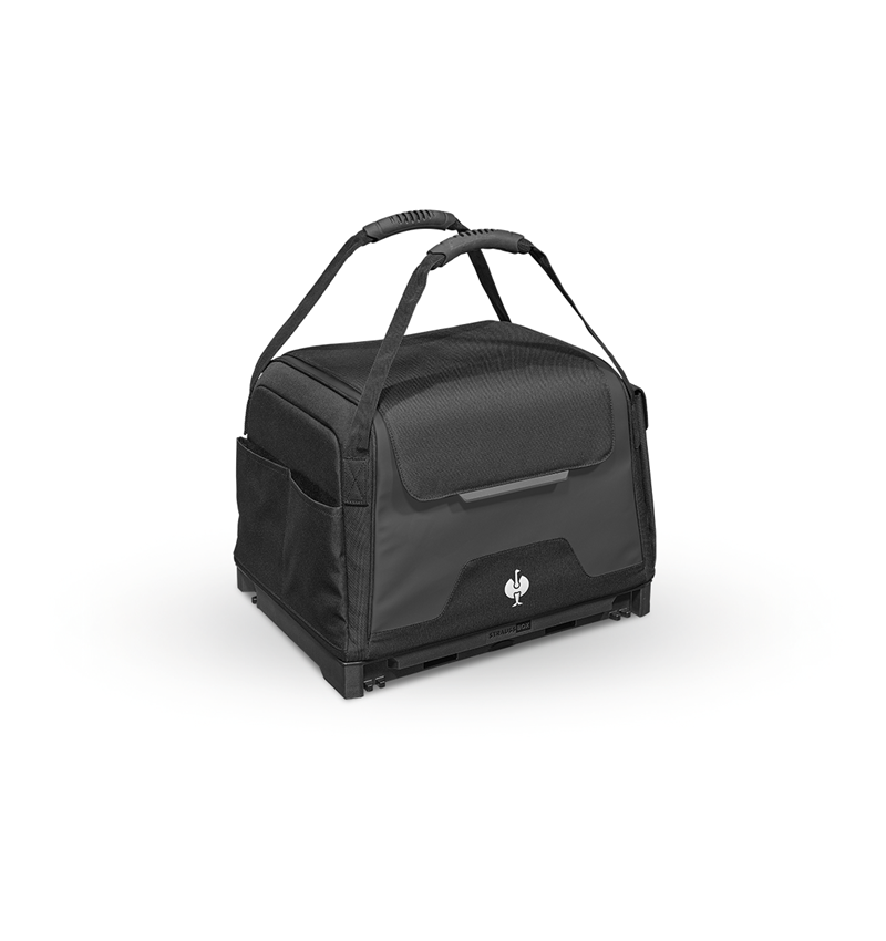 STRAUSSbox System: STRAUSSbox tool bag, closed + black