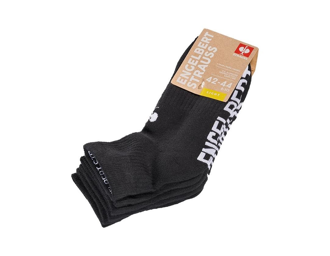 Socks: e.s. Allround socks Classic light/mid + black