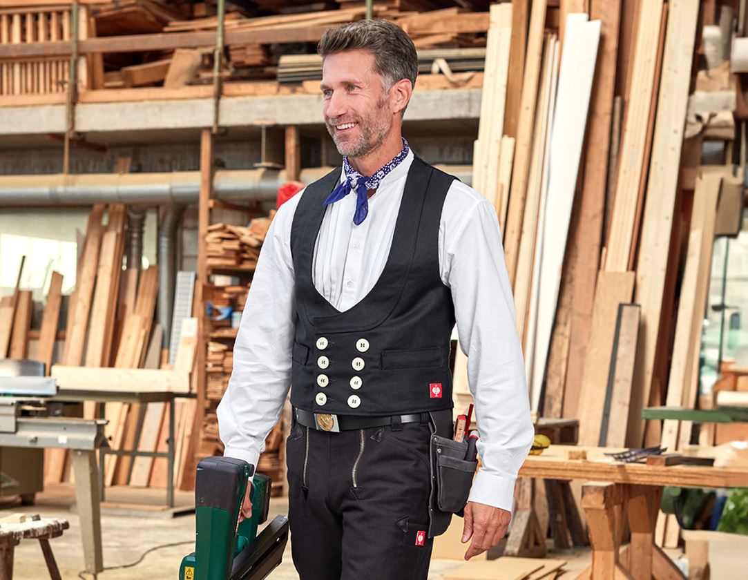 Roofer / Crafts: Craftsman's Waistcoat + black