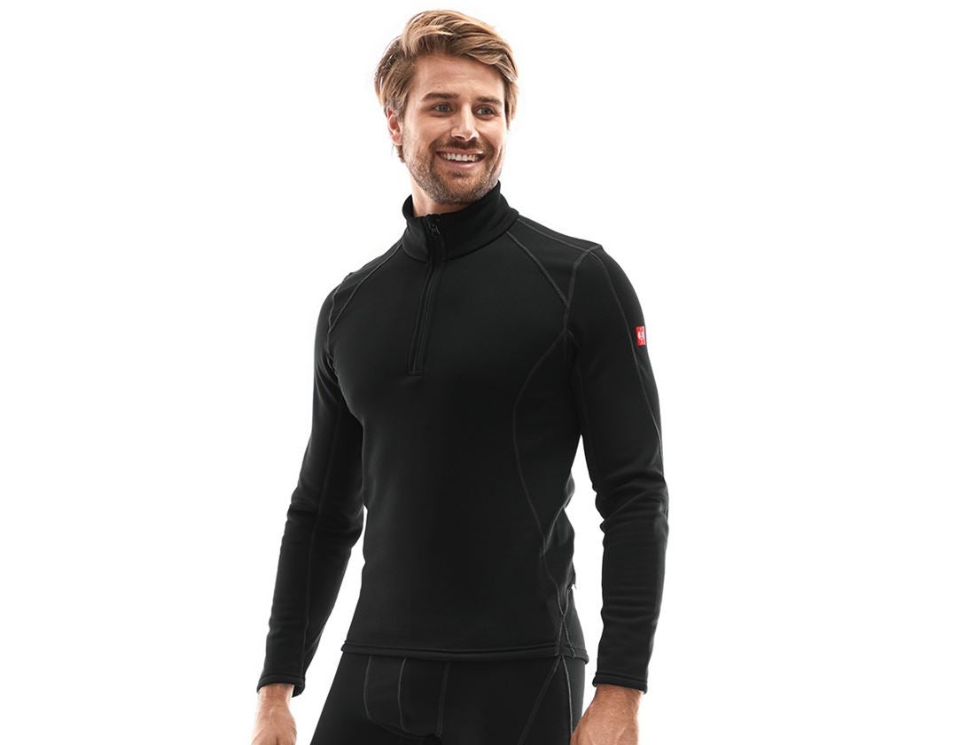 Froid: e.s. Fonction-Troyer thermo stretch - x-warm + noir