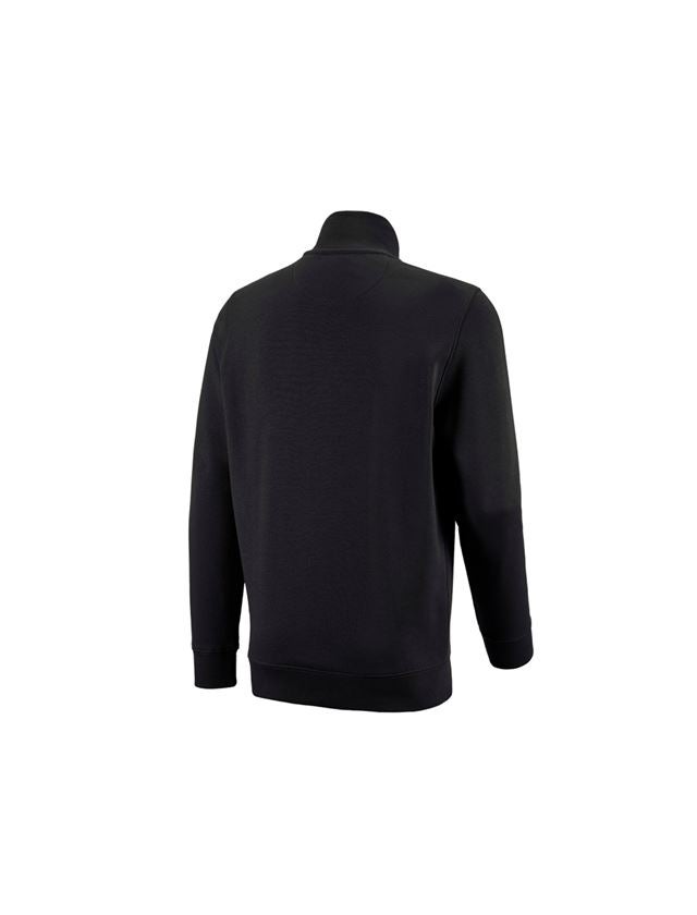 Gardening / Forestry / Farming: e.s. ZIP-sweatshirt poly cotton + black 3