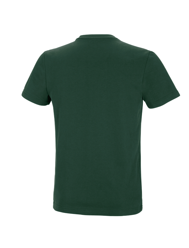 Thèmes: e.s. T-shirt fonctionnel poly cotton + vert 3
