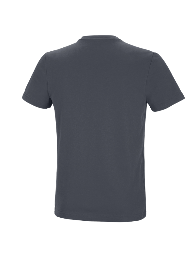 Topics: e.s. Functional T-shirt poly cotton + anthracite 1