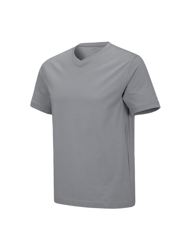 Joiners / Carpenters: e.s. T-shirt cotton stretch V-Neck + platinum 2