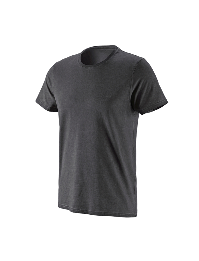 Hauts: e.s. T-Shirt vintage cotton stretch + noir oxyde vintage 3