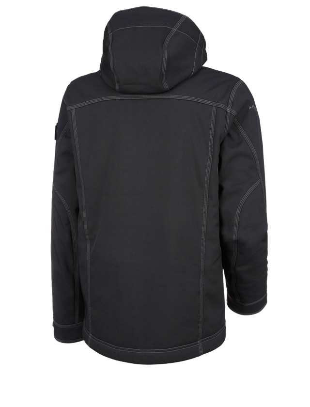 Gardening / Forestry / Farming: Winter softshell jacket e.s.roughtough + black 3