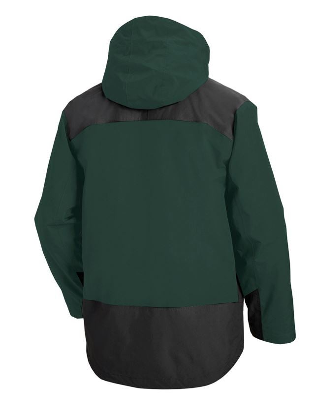 Joiners / Carpenters: e.s. 3 in 1 functional jacket, men + green/black 3