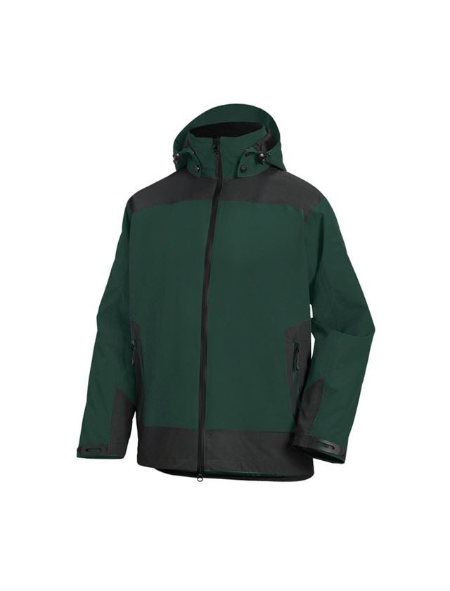Joiners / Carpenters: e.s. 3 in 1 functional jacket, men + green/black 2