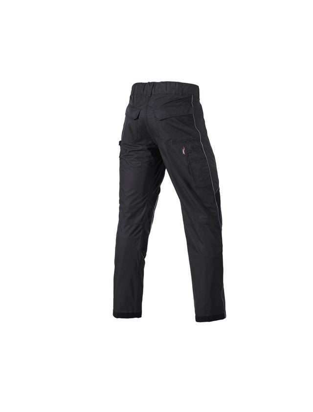 Pantalons de travail: Pantalon à taille élastique fonction e.s.prestige + noir 2
