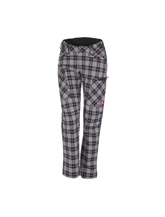 Topics: e.s. Trousers pocket, ladies' + black/white/red