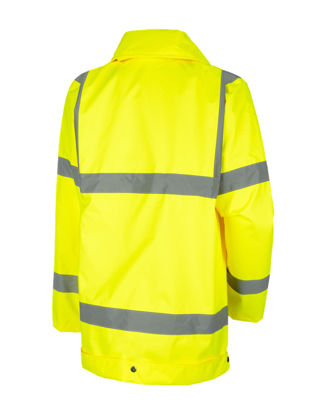 Topics: STONEKIT High-vis rain jacket + high-vis yellow 1