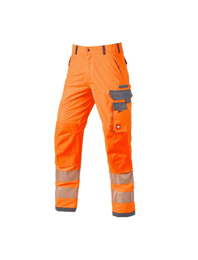 Topics: High-vis functional trousers e.s.prestige + high-vis orange/grey 1