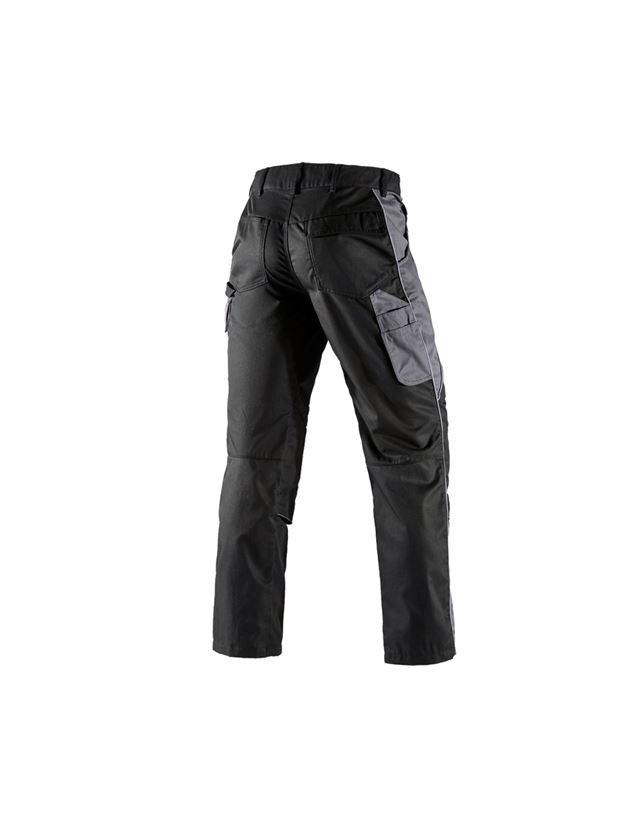 Pantalons de travail: Pantalon à taille élastique e.s.active + noir/anthracite 2