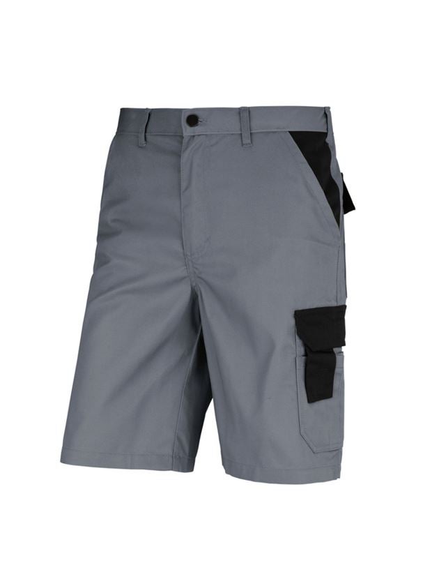 Pantalons de travail: STONEKIT Short Odense + gris/noir