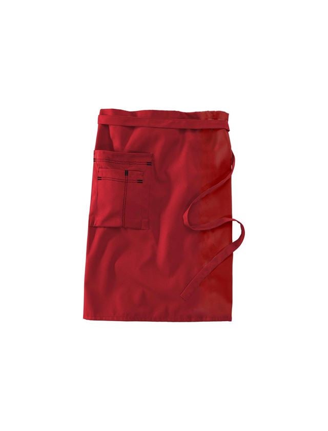 Topics: Mid-Length Apron + red/black