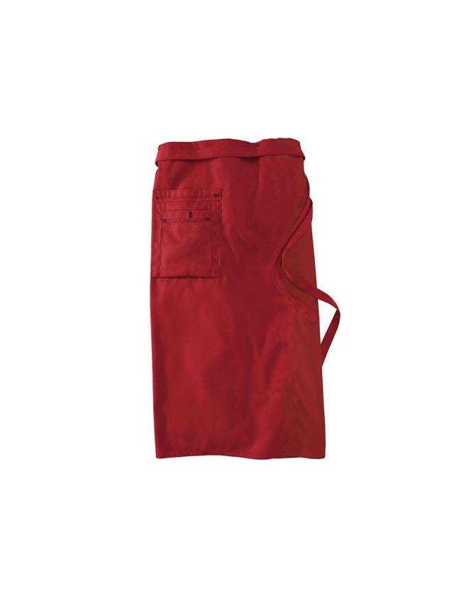 Topics: Mid-Length Apron + red/black